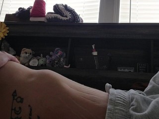 Solo masturbation orgasm nipple play