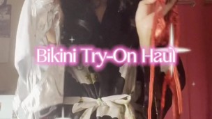 Silver vs. Red Bikini Try On Haul.