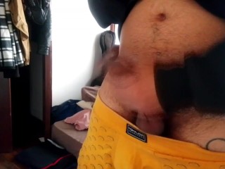 My cock’s very sweaty