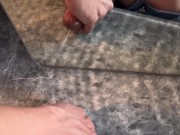 ⭐️HETERO DOTADO se corre una PAJA frente al espejo, FUL CREAMPIE 🍆💦 big dick