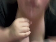 Today I sucked 2 dicks but I wish it was 4