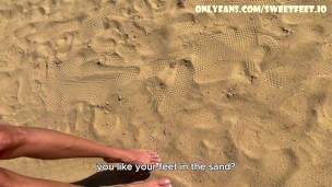 Petite Colombiana Violeta Grey Picked Up On Public Playground For Foot Fetish Sex