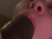 Choke on my big dick