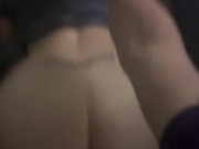 Redhead succubus with trampstamp gets railed by BWC POV