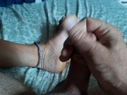 Jerking off before I start my day.