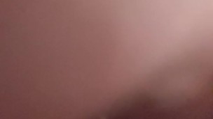 Sexy BBW slut blindfolded blowjob