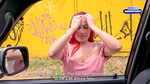 Contrato una puta en la calle y se me rompe el condon sin que ella se de cuenta y la lleno de leche