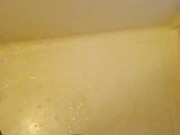 Orgasm in bathroom and released a load of cum 13/16