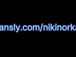 🔥Horny Slut in stockings and dress humps the couch with her wet dripping cream pussy and cums hard