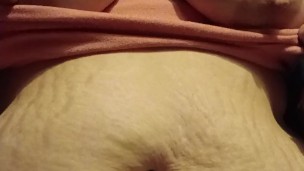 Was restless, here some titties and belly play for those who are as well