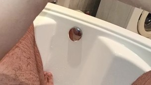 I pee on my neighbor's ass, and she pees on my dick