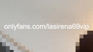 Sexy LaSirena69 Pleasures Herself With Hitachi Magic Wand