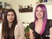 Ersties - Lesbische Ölmassage mit einem lustvollen Höhepunkt 2/16