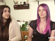 Ersties - Lesbische Ölmassage mit einem lustvollen Höhepunkt 7/16