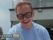 BRAZZERS - Bella Blu Asks For Her Neighbor's Help Then Rewards Him With Her Delicious Pussy 2/16