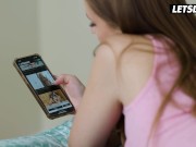 Influencers Start An Amazing Threesome Fuck Session - A GIRL KNOWS 2/16