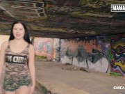 Nasty Latina Cassie Fire Pounded In Abandoned Building By BBC - MAMACITAZ 2/16