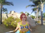 Daisy Fuentes As The Famous URBOSA Needs To A Hot Warm Up Before A Fight, You Should Help Her 4/16