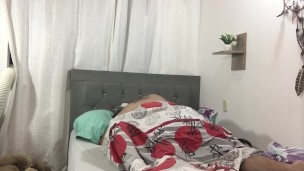 I ride and fuck my stepfather at his wife's house