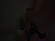 Sensual sex with a beautiful strip dancer Kate Kravets - Cumshot on her angelic face 1/16