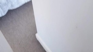 Being caught fucking my wet pussy watching porn