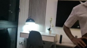 young all natural cute Colombian Latina with big ass fucks skinny blonde - Kyle Stroker