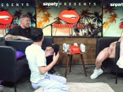 DAINTY WILDER SQUIRTS ON RYAN'S ASSISTANT DURING PODCAST 12/16