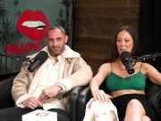 LIVE PODCAST TURNS INTO SURPRISE THREESOME (Cherie Deville, Kazumi) 1/16