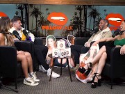 LIVE PODCAST TURNS INTO SURPRISE THREESOME (Cherie Deville, Kazumi) 2/16