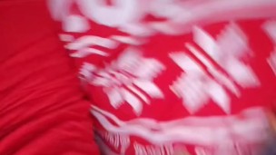 Wearing my clothes Humping panties