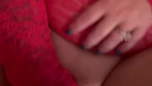 Bouncing big tits fucking milf with pretty feet