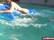 He is getting a blowjob from all of his four sexy friends 9/16