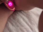 My stepbrother found me playing with my toy