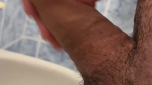 Quick masturbation in a bedroom