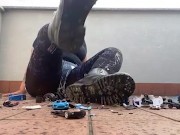 POLICE TOY CAR DESTROYER