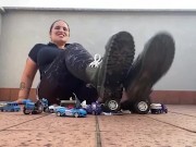 POLICE TOY CAR DESTROYER - Screenshot 4 of 16 - Fetish Foot