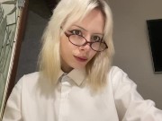 😅😇These gummy bears taste so good while I swallow them in my school outfit  (Giantess Vore) 1/16