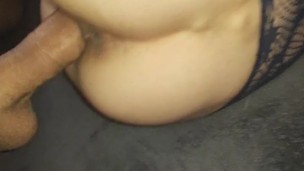 Husband's friend teaches wife sex