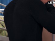 Big Ass Blonde Lya Missy Gets Her Pussy Fucked By Huge BBC - HORNY HOSTEL 5/16