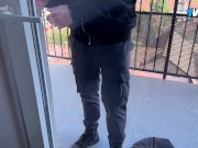 Skinny teen fucked a thief during the robbery - Loly Nebel