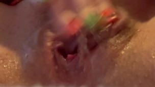 Close up squirting
