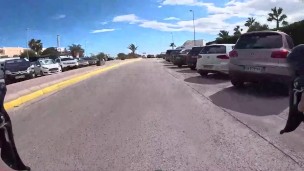 Almasol Returns From Bike Outing And Gets Massive Creampie In Her Pussy From Husband With Big Cock