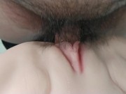 Pleasantly fuck her pussy