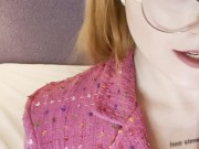 STEPSISTER te liga sem calcinha pra marcar um date e faz SEXO VIRTUAL - JOI ROLEPLAY