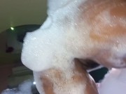 sex in the jacuzzi with my neighbor while her husband works