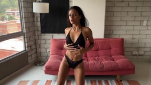 Petite Breiny Zoe comes over and puts my cock deep in her Ass