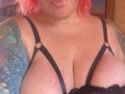 Talking dirty to you while I rub my huge tits - Screenshot 1 of 16 - HD