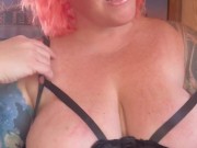 Talking dirty to you while I rub my huge tits - Screenshot 11 of 16 - HD