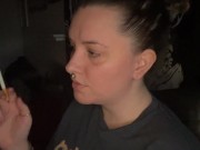 Bed time smoke sesh- full vid going on OF 9/16