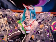 Can it all fit in? 55cm dildo for teen hole! 1/16